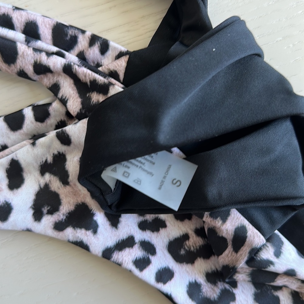 Leopard Print Bikini Set - Small - image 3